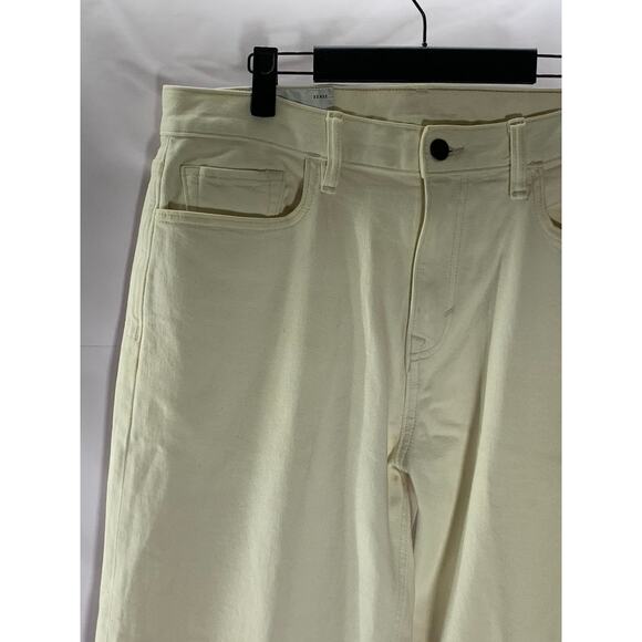 BANANA REPUBLIC Women's Beige Relaxed-Fit Straight-Leg Five Pocket Jean SZ 32X32 - Picture 2 of 12